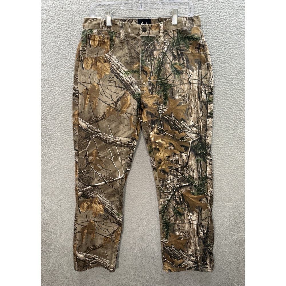 Realtree Jeans Mens 32x30 Camouflage Denim Realtree Xtra Camo Outdoors Hunting